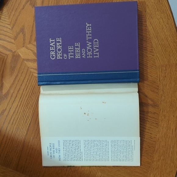 Reader's Digest Great People of the Bible and How They Lived Hardbook Book Used - Picture 4 of 6